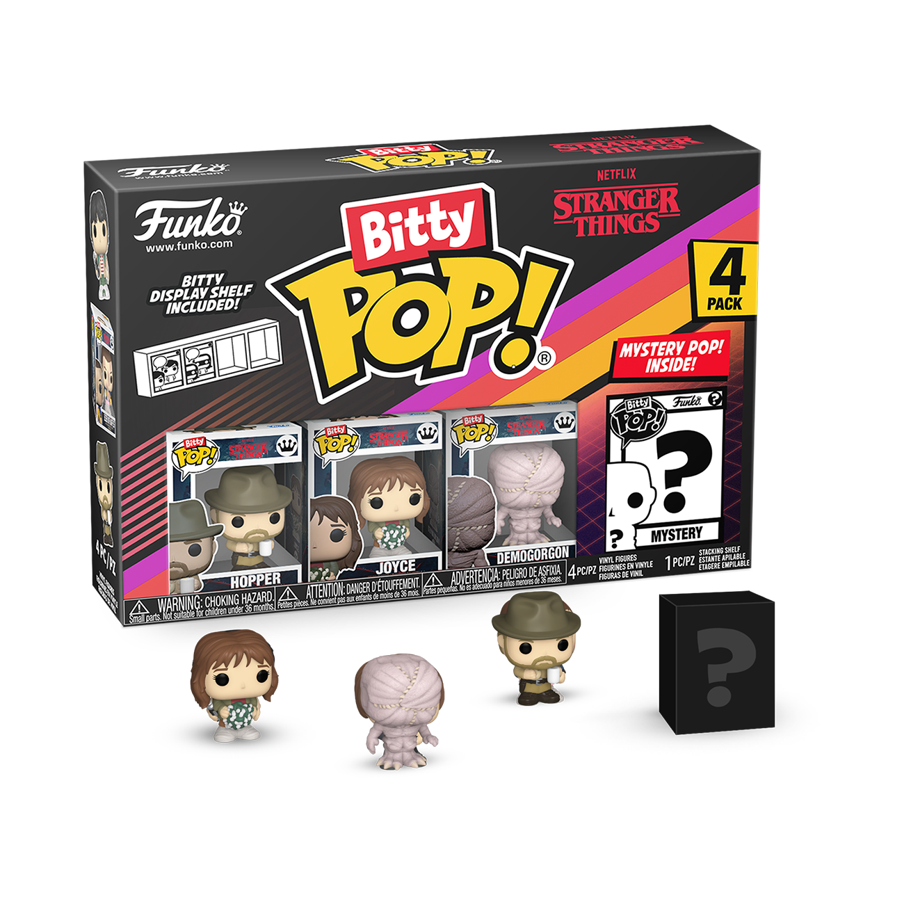 Bitty Pop! Stranger Things 4-Pack Series 4