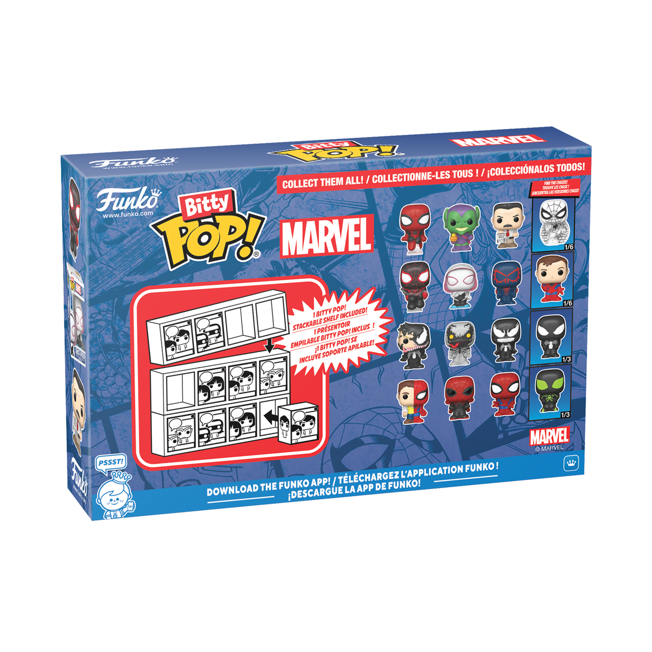 Bitty Pop! Spider-Man 4-Pack Series 1 - Image 3