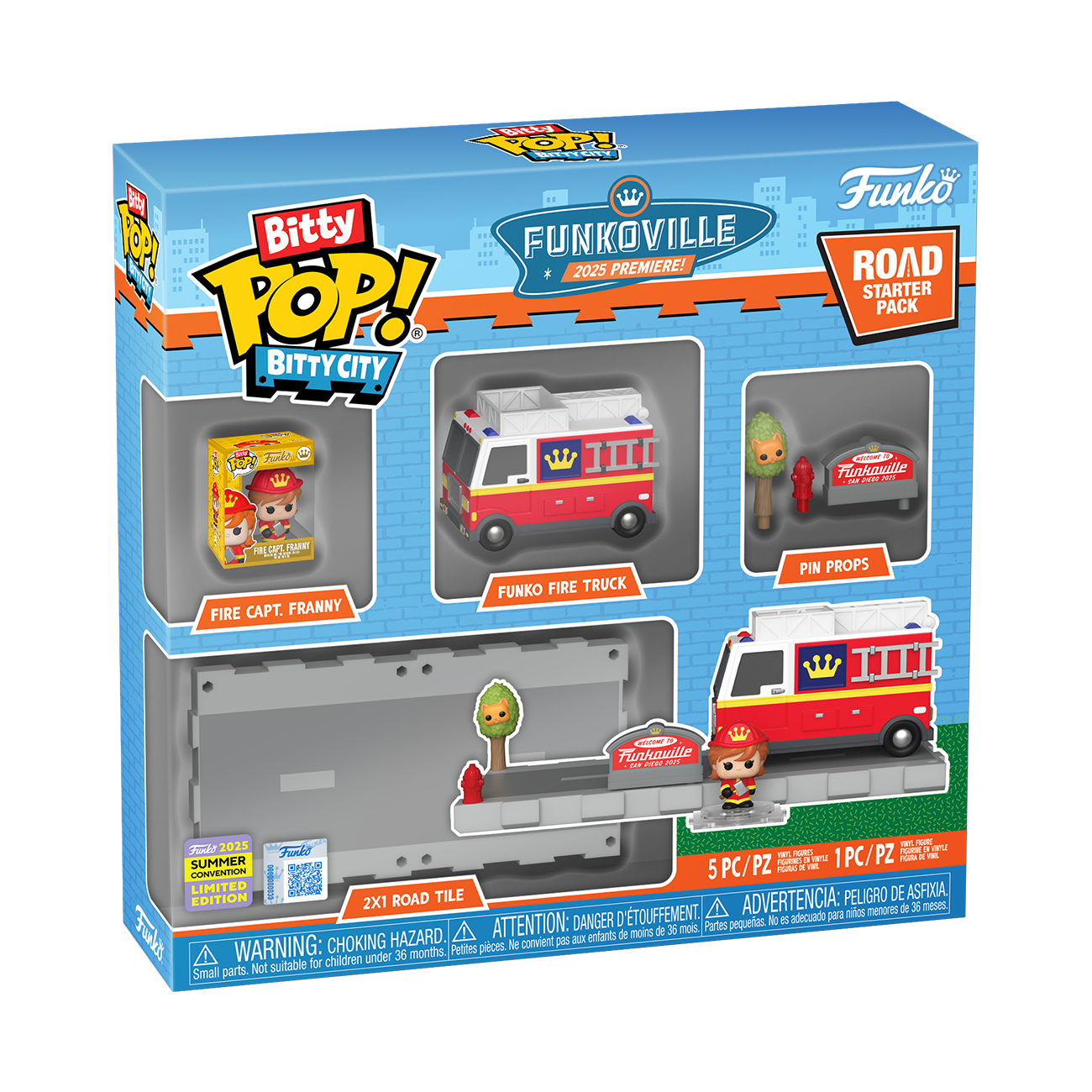 Bitty Pop! Bitty City Funkoville Road Starter Pack - Image 2