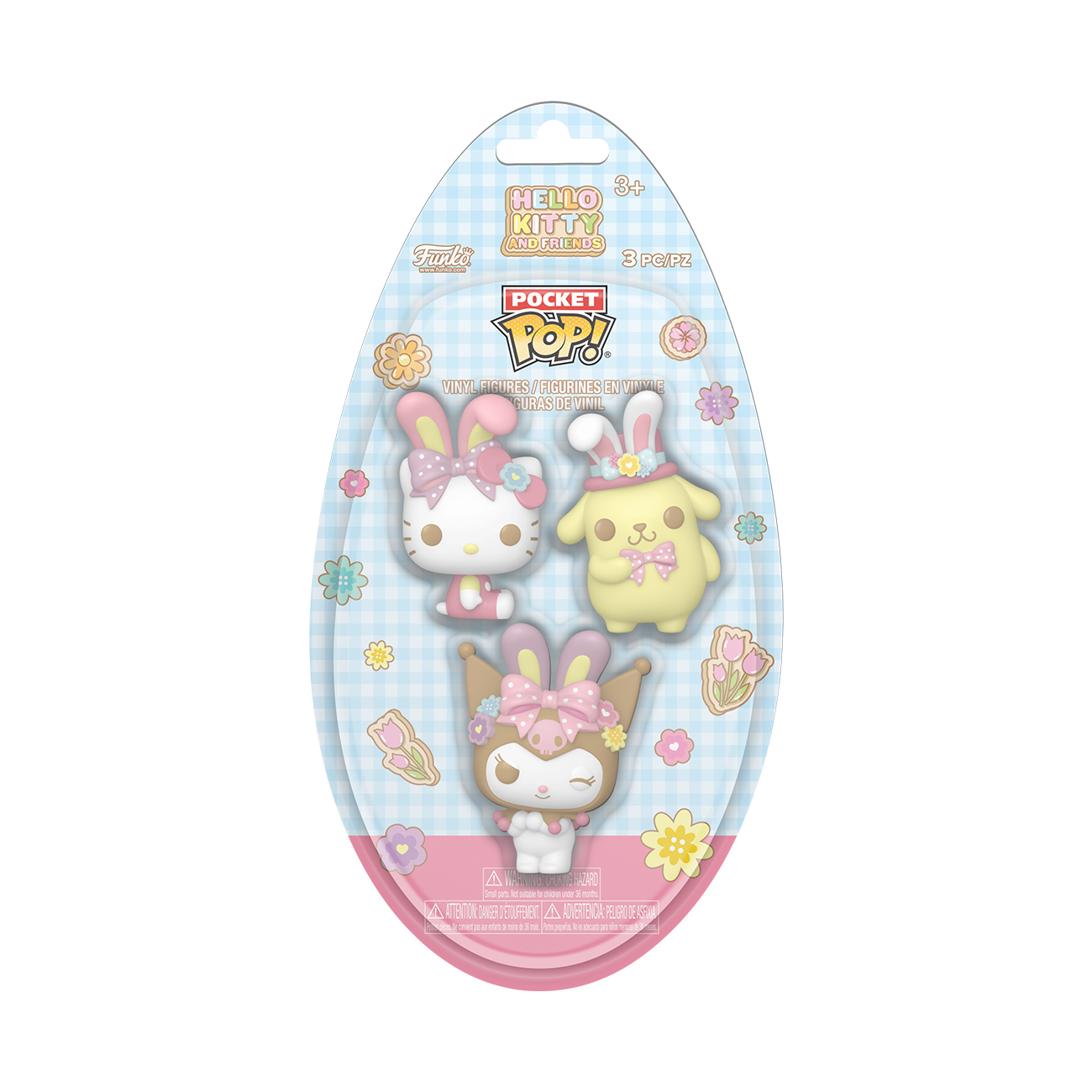 Pocket Pop! Hello Kitty and Friends with Bunny Ears 3-Pack - Image 2