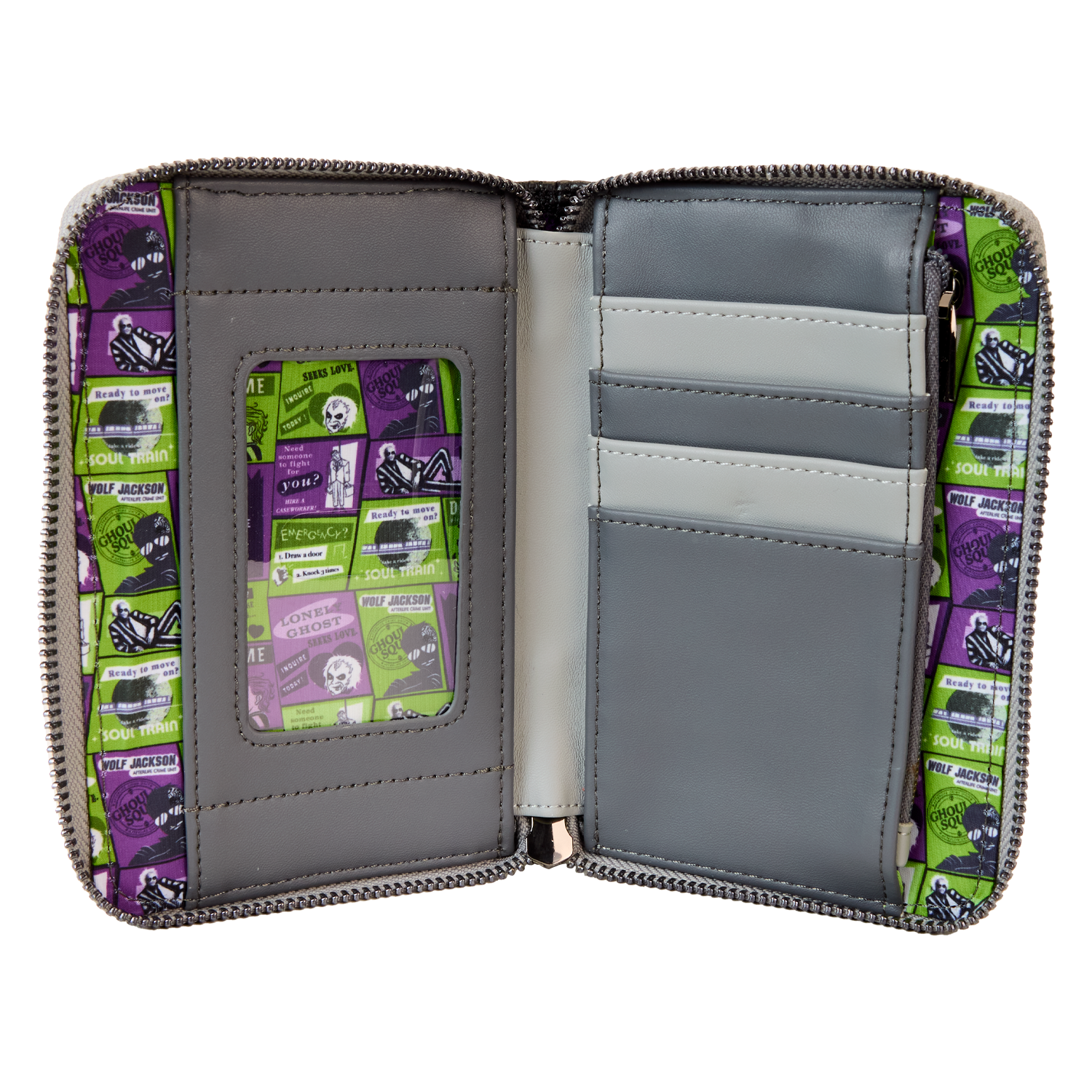 Beetlejuice Beetlejuice Lydia Deetz Cosplay Zip Around Wallet - Image 6