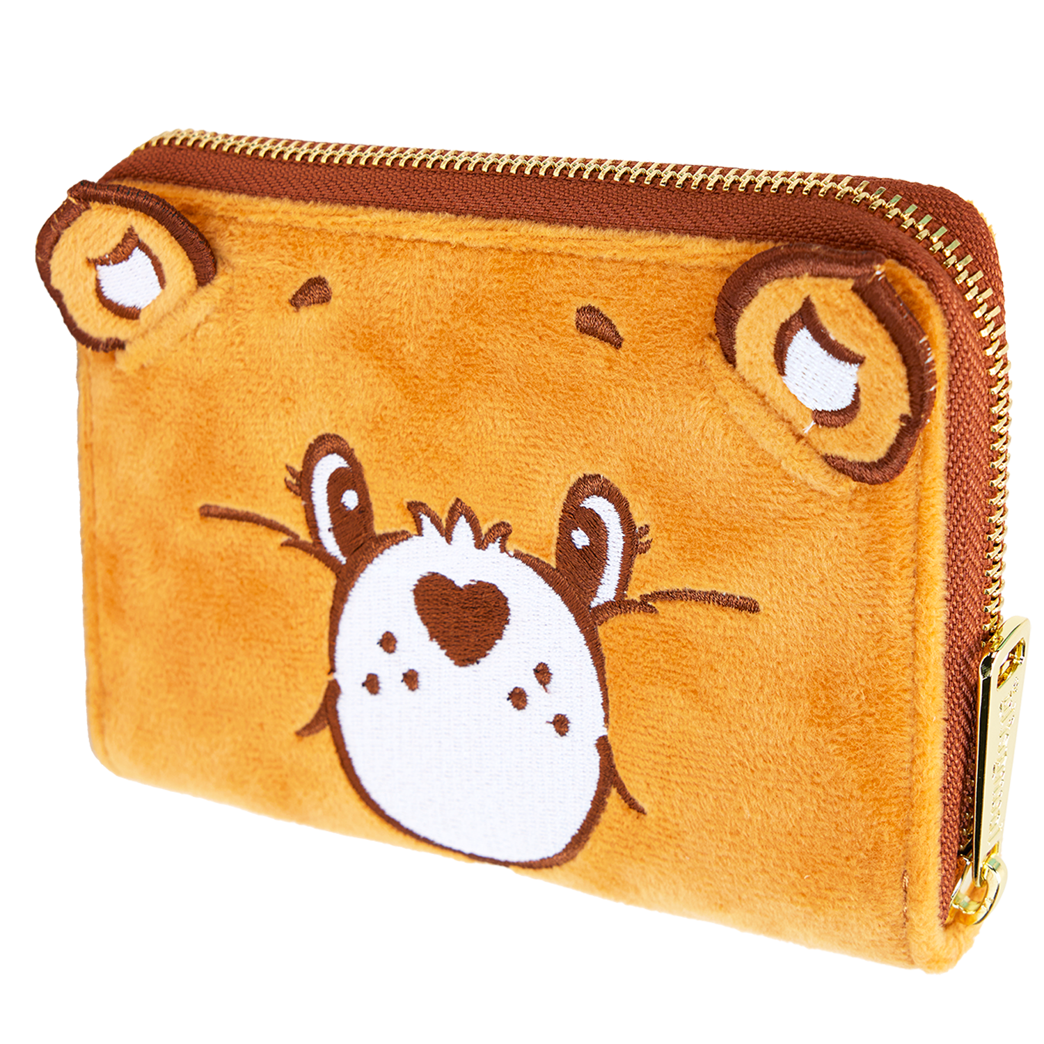 Care Bears Exclusive Tenderheart Bear Plush Cosplay Zip Around Wallet - Image 5