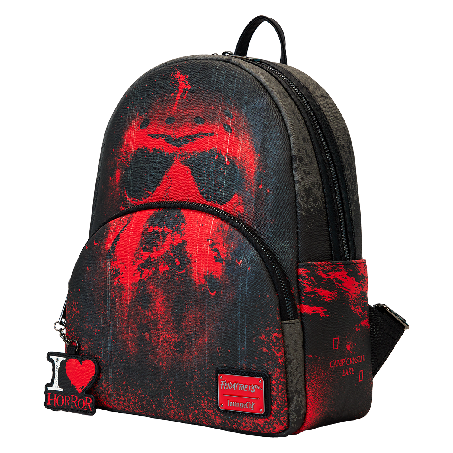 I Heart Horror Friday The 13th Mini Backpack - Image 4