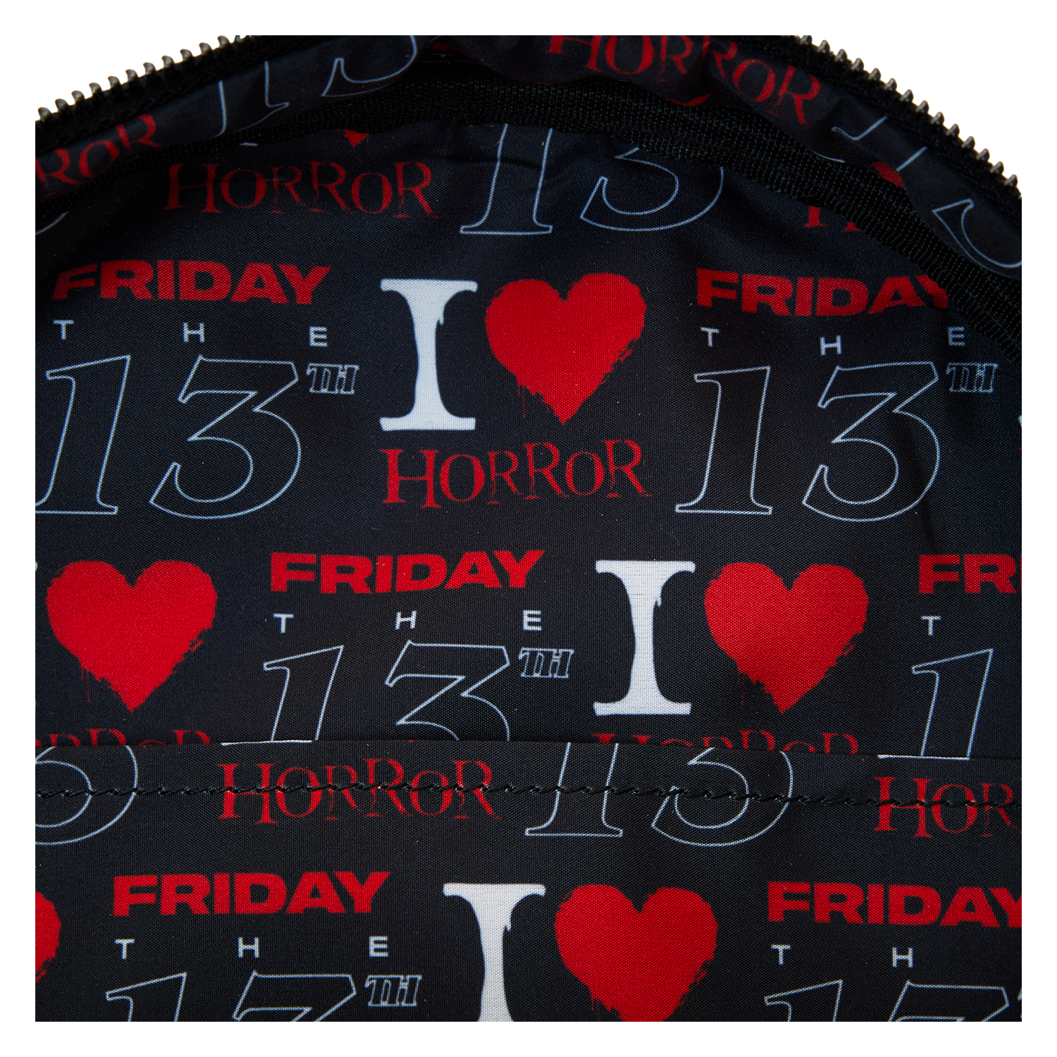 I Heart Horror Friday The 13th Mini Backpack - Image 9