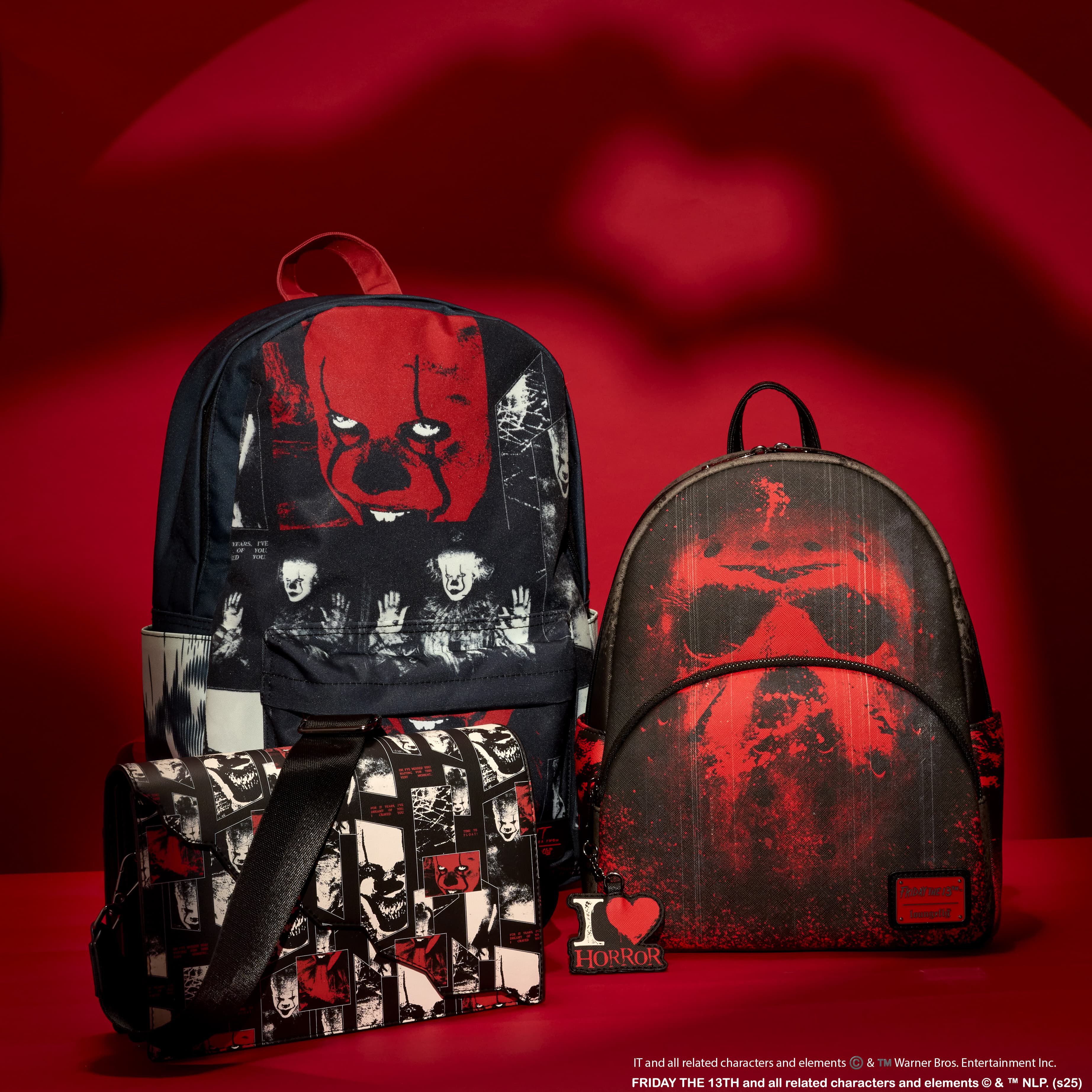 I Heart Horror Friday The 13th Mini Backpack - Image 3