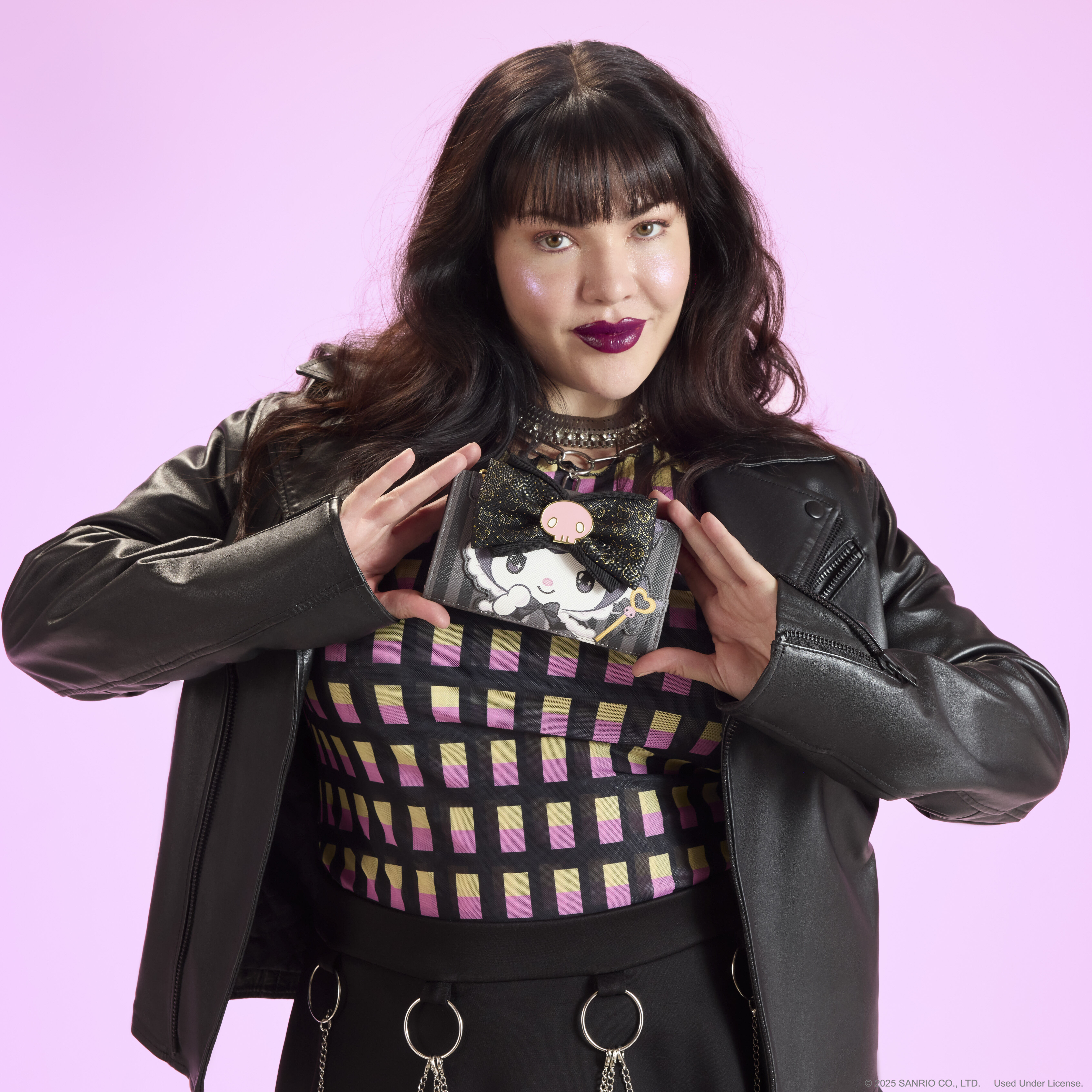 Sanrio Kuromi 20th Anniversary Flap Wallet - Image 2