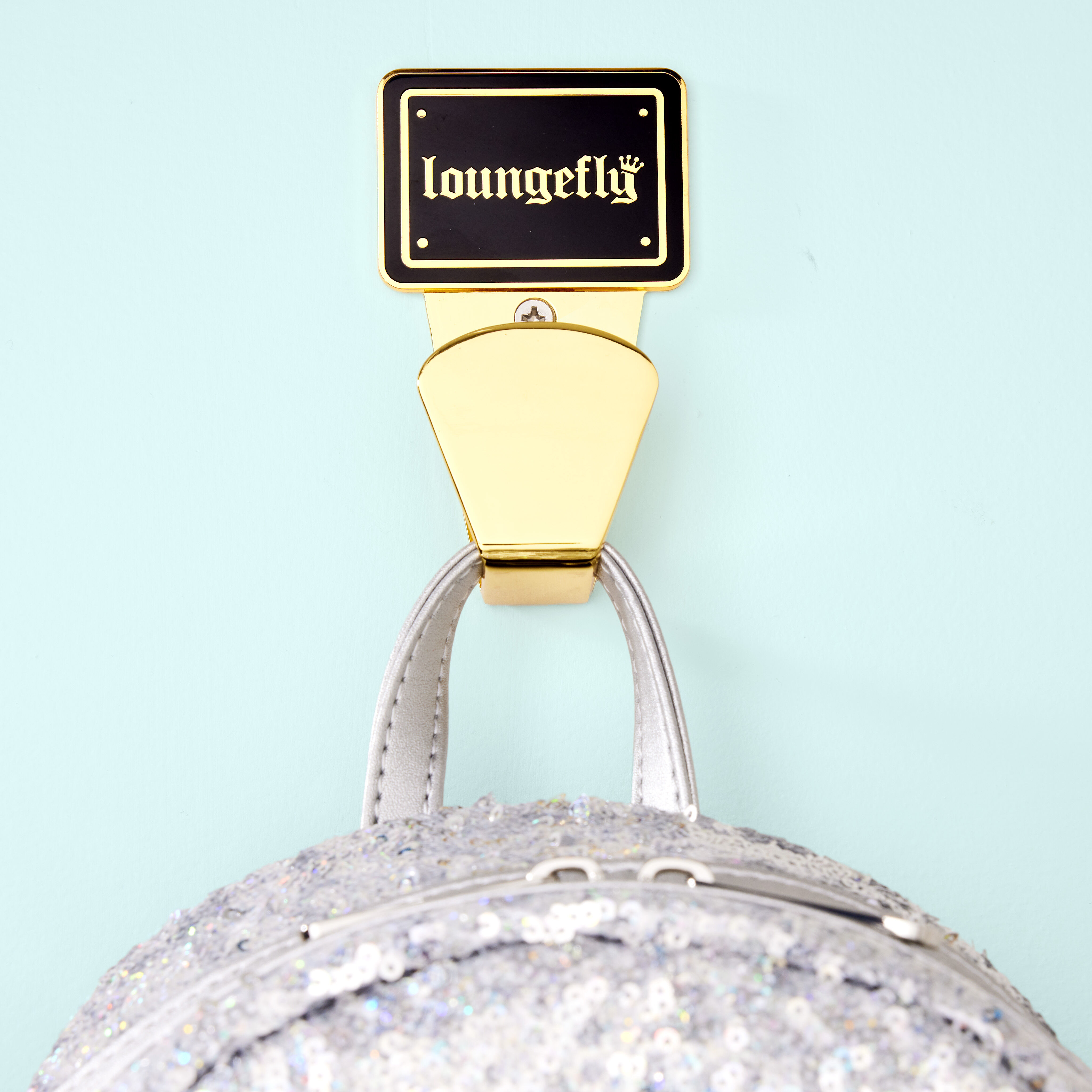 Loungefly Gold Metal Display Wall Hook - Image 2