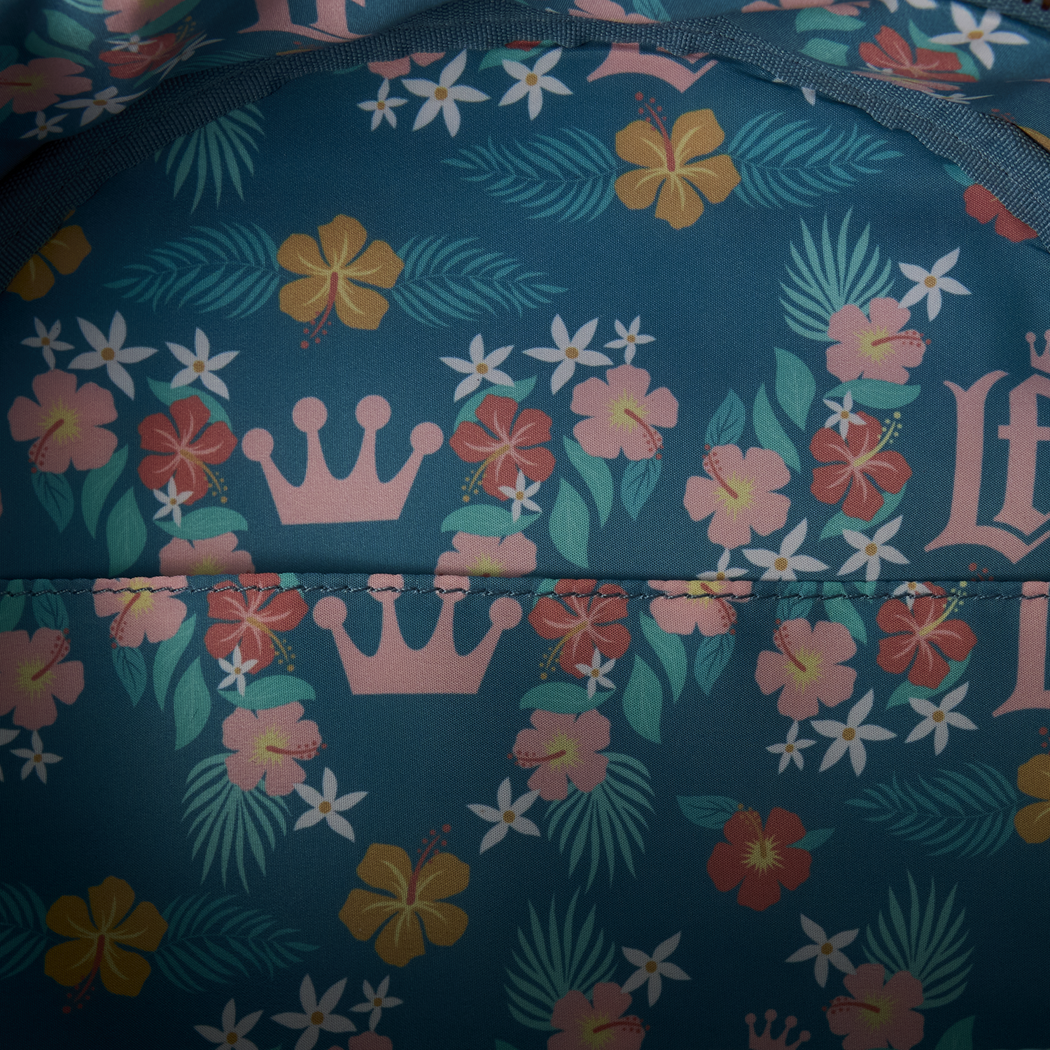 Loungefly Tropical Lemon Floral Mini Backpack - Image 5