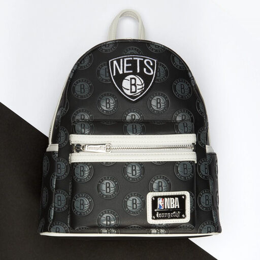 NBA Brooklyn Nets Logo Mini Backpack - Image 2