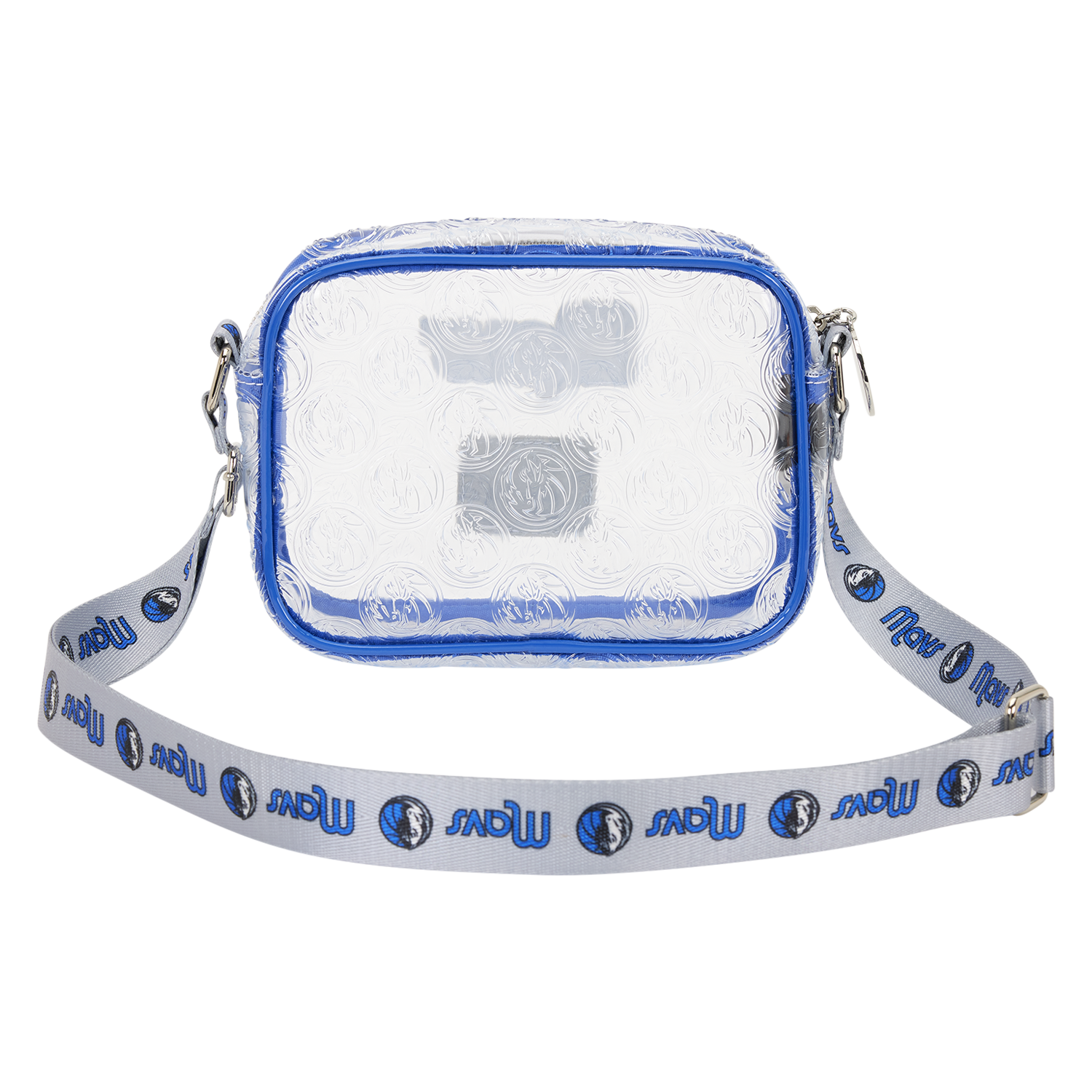 NBA Dallas Mavericks Clear Crossbody Stadium Bag - Image 4