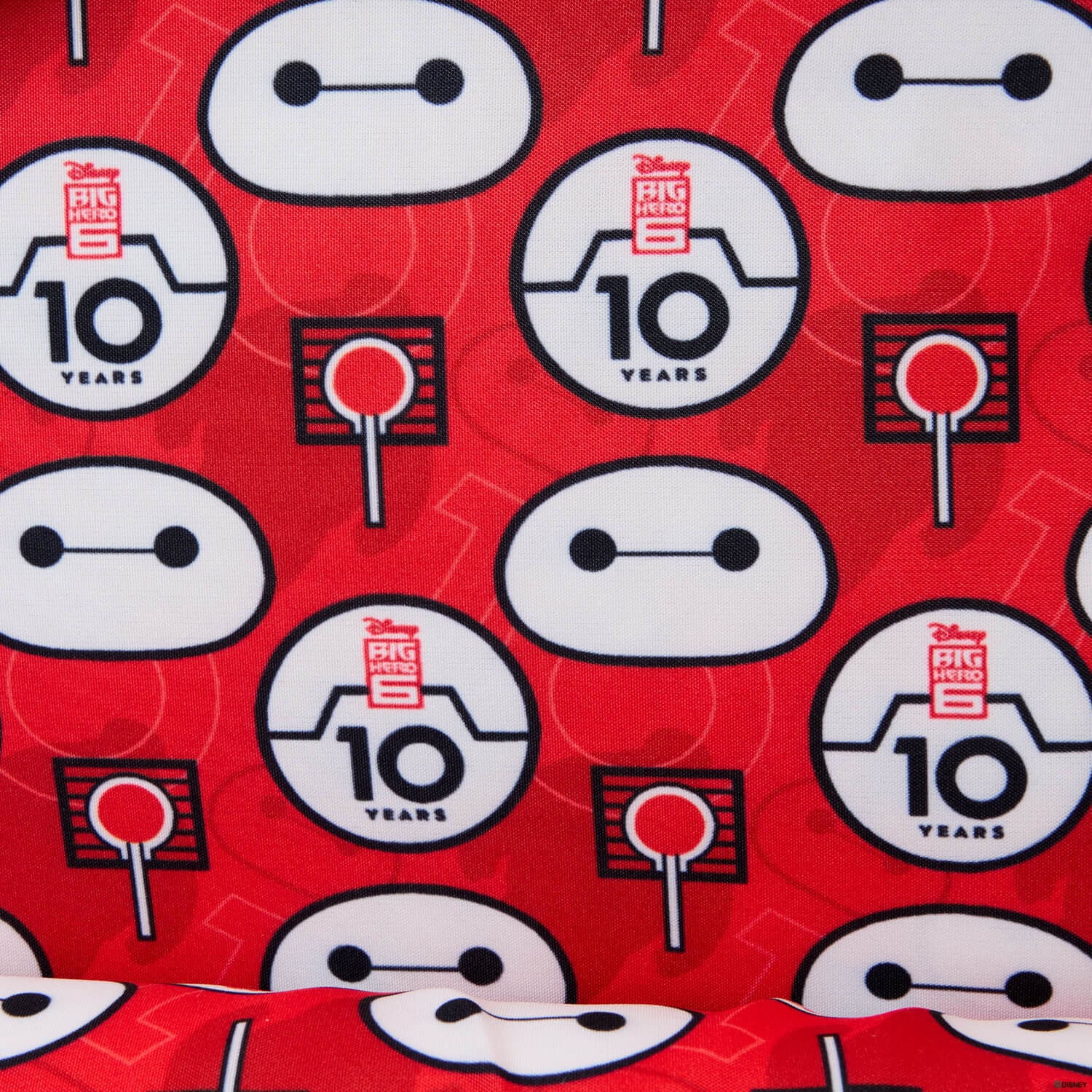 Big Hero 6 10th Anniversary Baymax & Friends Mini Backpack - Image 8