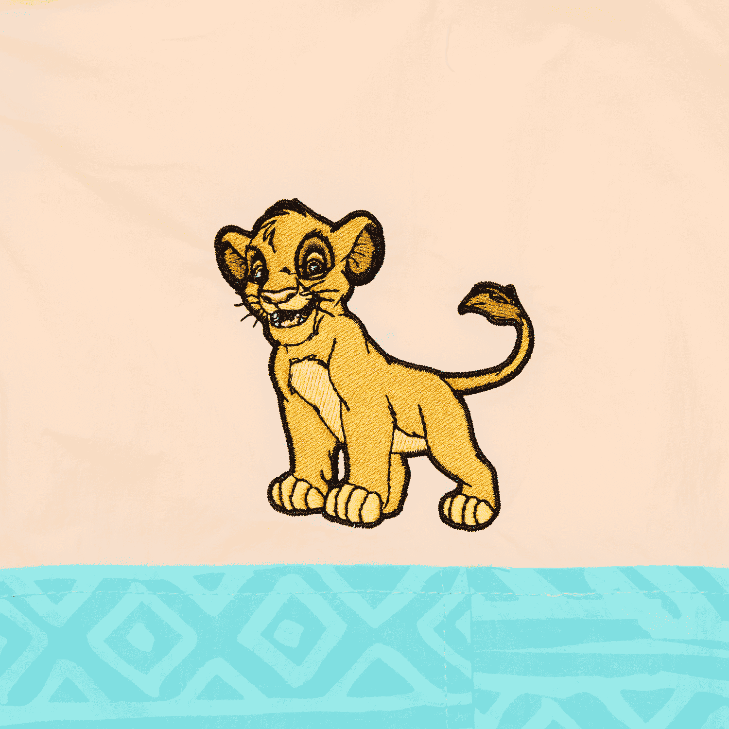 The Lion King Simba Half-Zip Unisex Windbreaker Jacket - Image 3