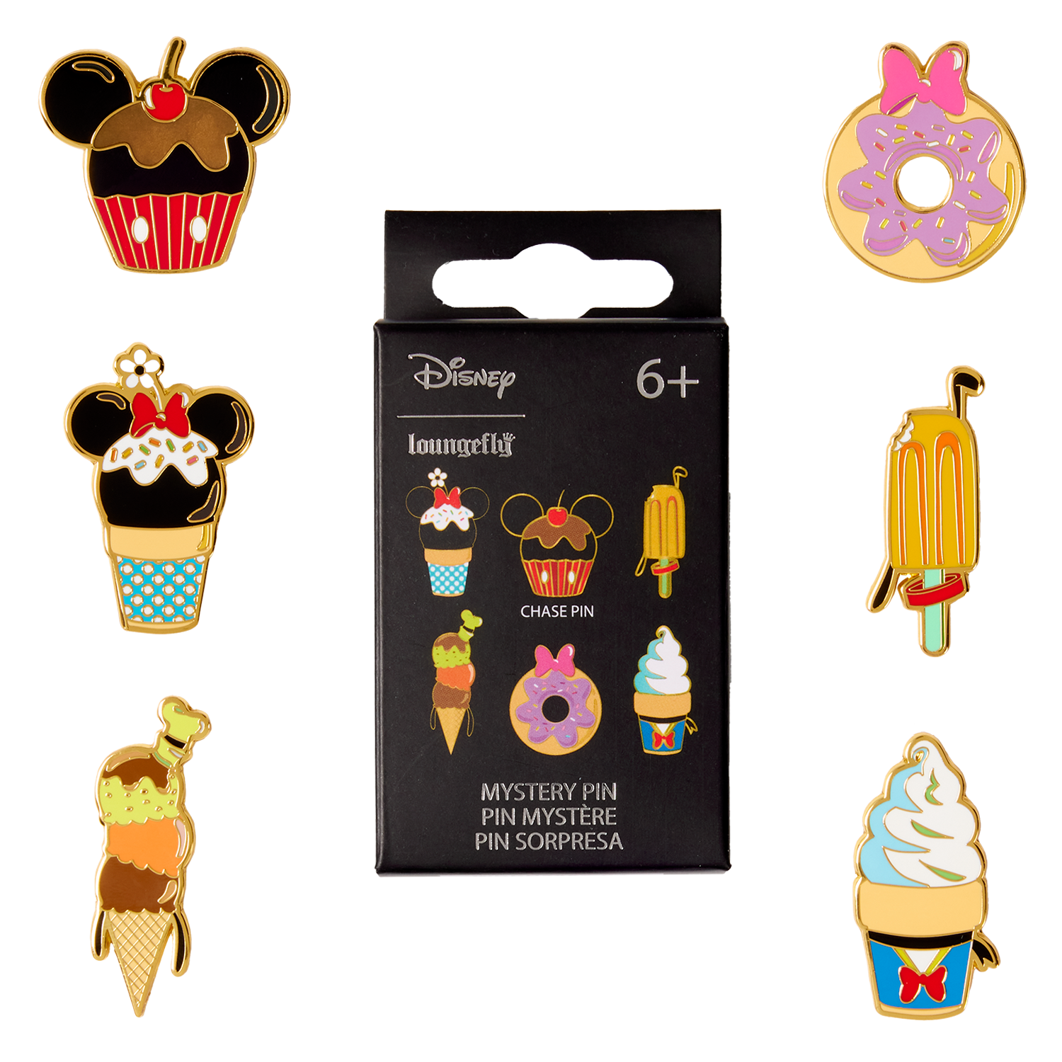 Mickey & Friends Surprise Snack Mystery Box Pin