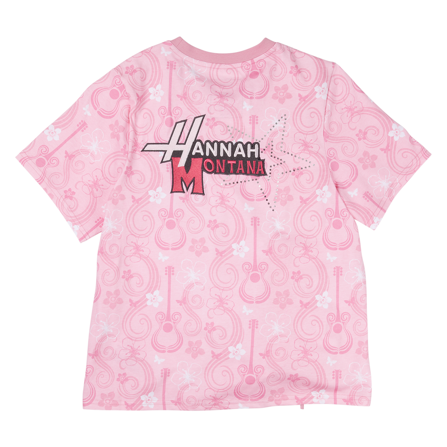 Hannah Montana Drawstring Hem All-Over Print Unisex Tee - Image 4