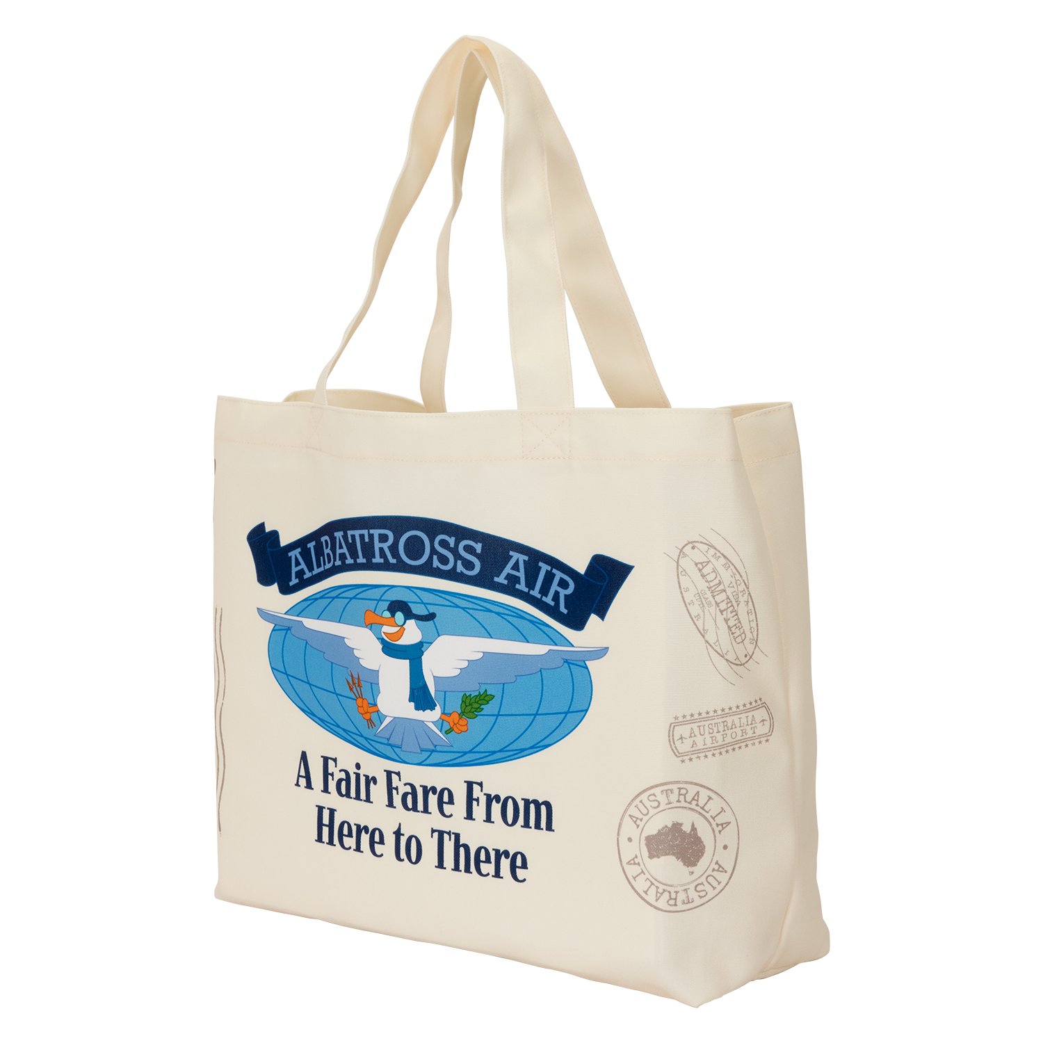 The Rescuers Down Under Albatross Air Oversized Canvas Tote Bag - Image 3