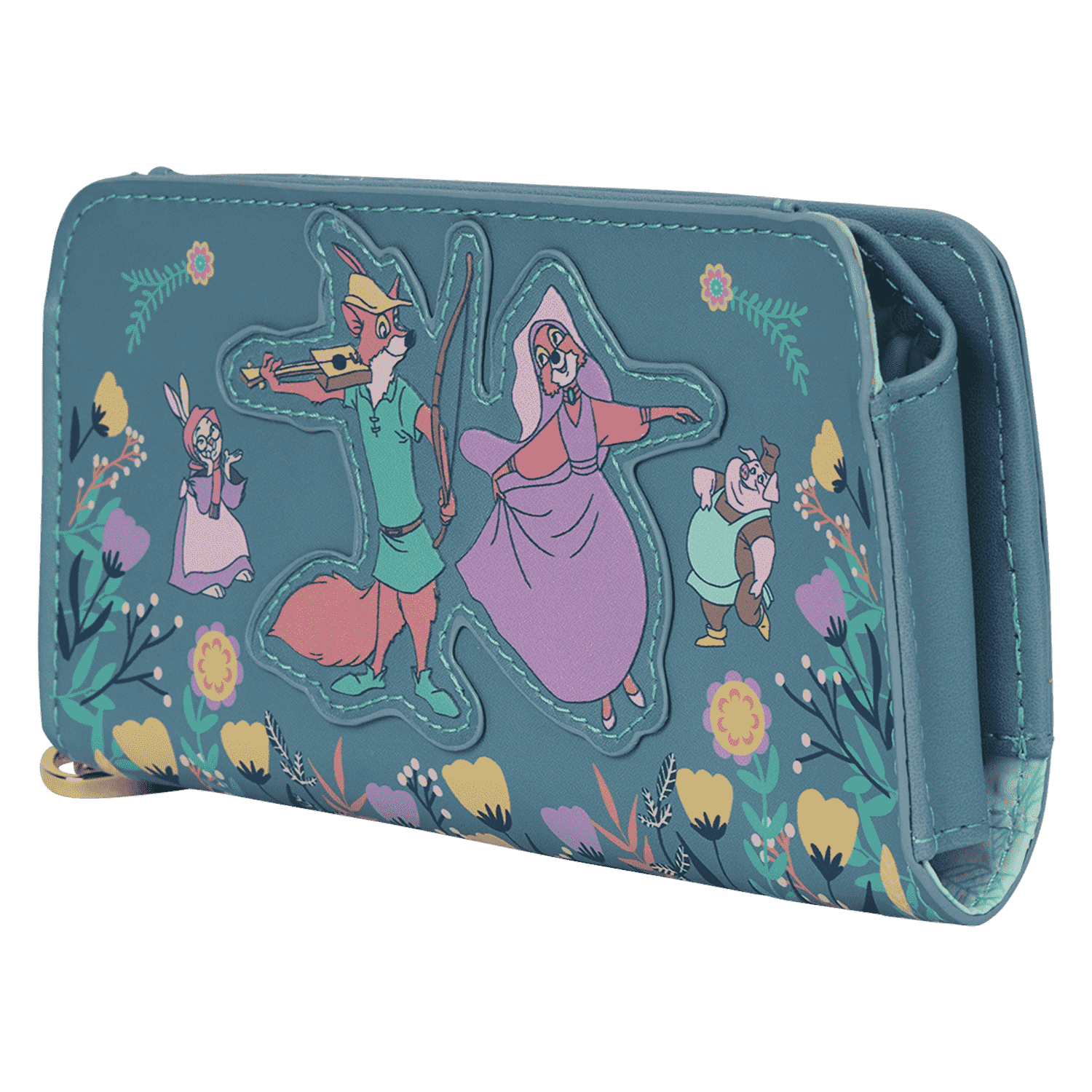 Robin Hood Exclusive Sherwood Forest Floral Wristlet Wallet - Image 3